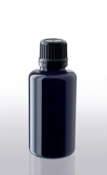 Violettglasflasche mit Orginalitts-Schraubverschluss 30 ml