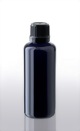 Violettglasflasche mit Orginalitts-Schraubverschluss 50 ml