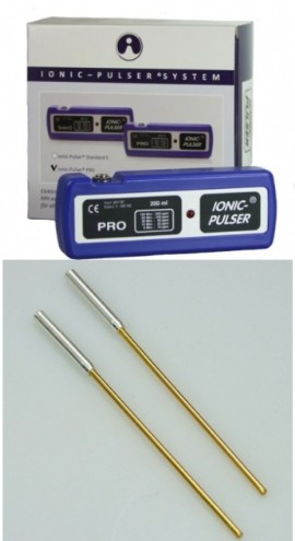 Ionic-Pulser PRO und 1 Paar Goldstbe