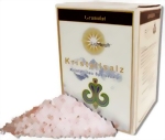 Hunza-Kristallsalz, Granulat, 1 kg, im Leinenbeutel